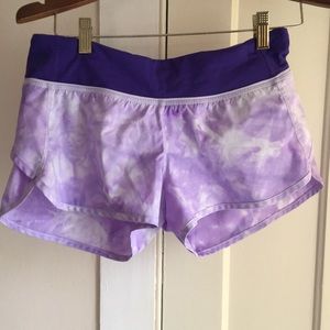 Lulu lemon purple shorts